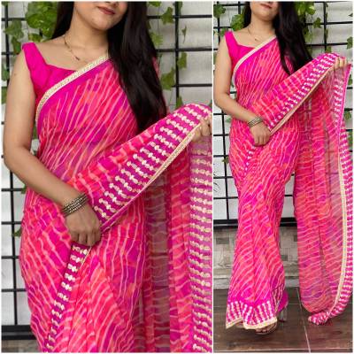 Aadarshini By AT Fancy Lehariya Printed Saree Collection